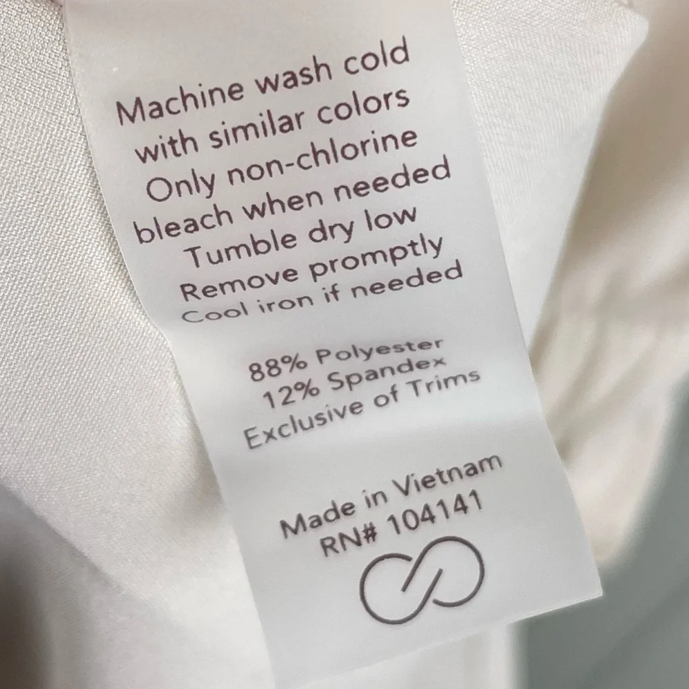 NEW Calia Racerback Midi Dress Birch Women's Size XL Drawstring Waist Athleisure - Picture 7 of 10